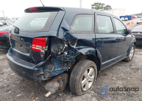 2013 Dodge Journey American Value Pkg from USA, damaged, VIN 3C4PDCAB5DT557242